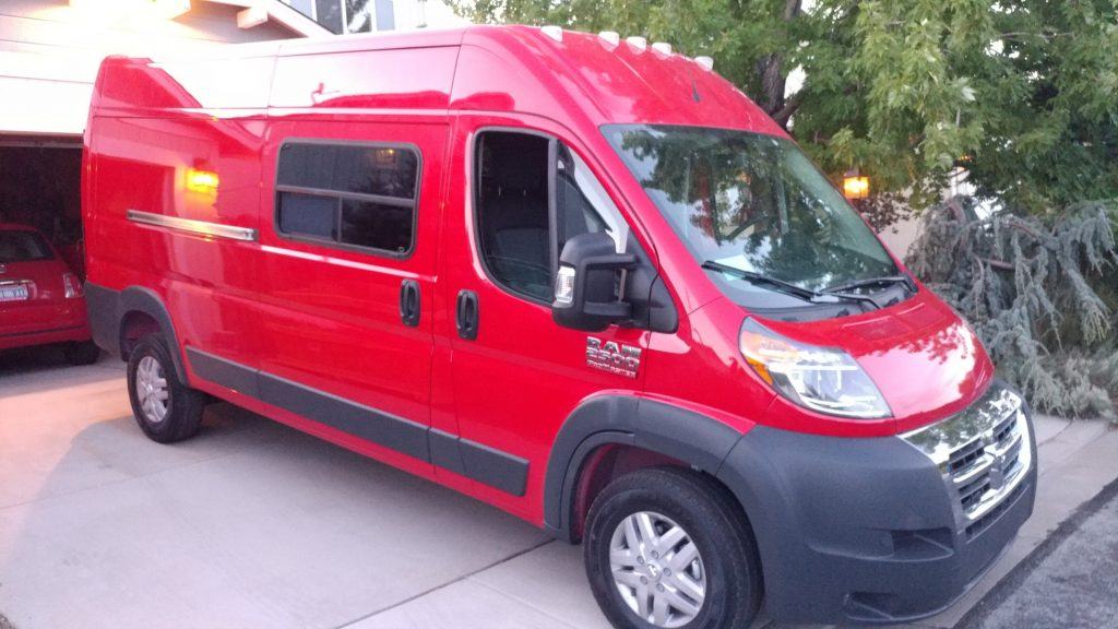 Uploaded ToRam ProMaster Van Conversion Windows