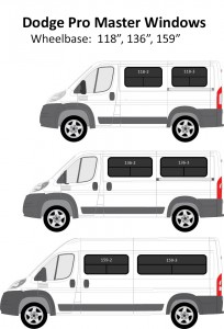 Ram Promaster Windows For Van Conversion Rvwindows Com