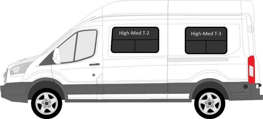 Ford transit side window conversion #10