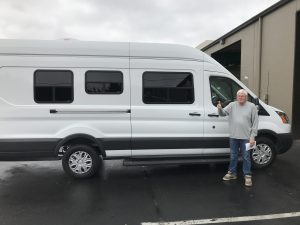 Ford Transit Van Aftermarket Conversion Windows