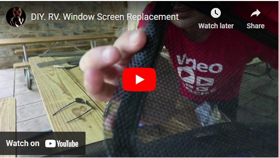 DIY RV window replacement